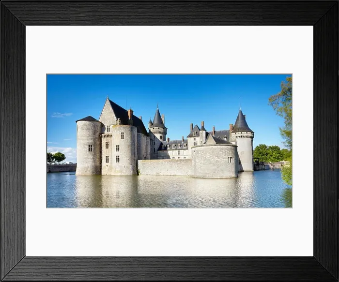 Framed Print : Sully Castle, Loire Valley, France Framed Print : Sully Castle, Loire Valley, France