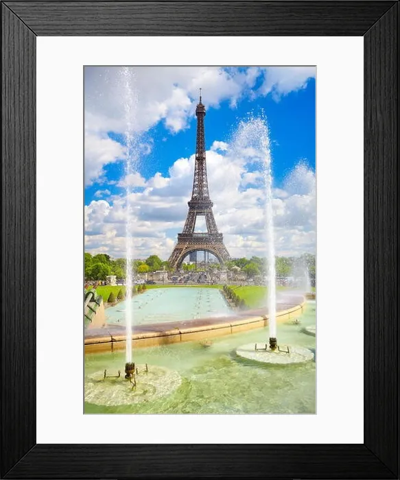 Framed Print : Eiffel Tower, Paris, France Framed Print : Eiffel Tower, Paris, France