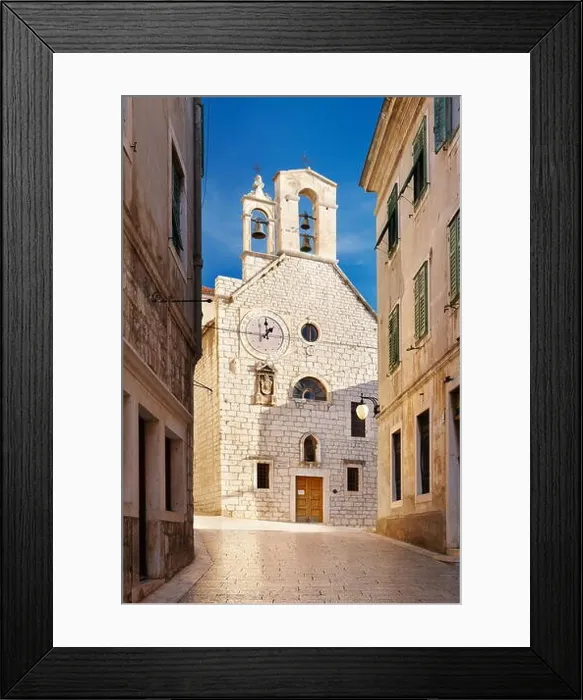 Framed Print : Sibenik, St.James Cathedral, Croatia Framed Print : Sibenik, St.James Cathedral, Croatia