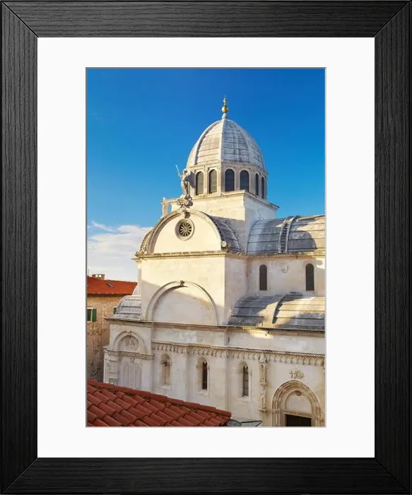 Framed Print : Sibenik, St.James Cathedral, Croatia Framed Print : Sibenik, St.James Cathedral, Croatia