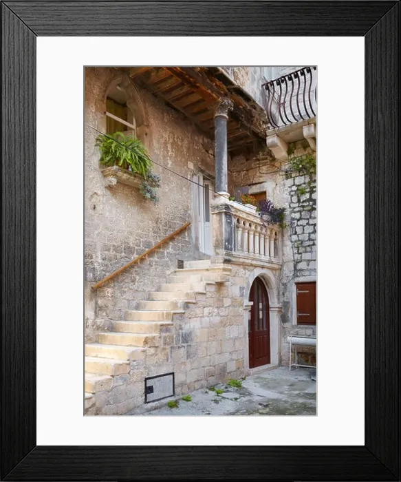 Framed Print : Trogir, Old Town, Croatia Framed Print : Trogir, Old Town, Croatia
