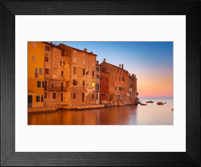 Framed Print : Old Town Rovinj, Croatia Framed Print : Old Town Rovinj, Croatia
