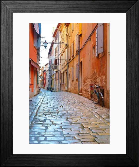 Framed Print : Old Town Rovinj, Croatia Framed Print : Old Town Rovinj, Croatia