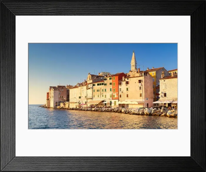 Framed Print : Old Town Rovinj, Croatia Framed Print : Old Town Rovinj, Croatia