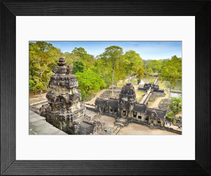 Framed Print : Baphuon Temple, Angkor Thom, Cambodia, Asia Framed Print : Baphuon Temple, Angkor Thom, Cambodia, Asia