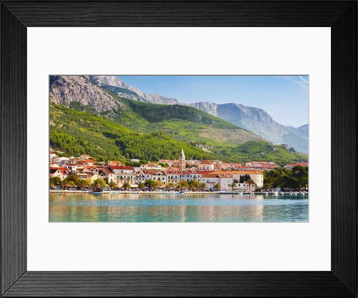 Framed Print : Makarska, Makarska Riviera - Croatia Framed Print : Makarska, Makarska Riviera - Croatia
