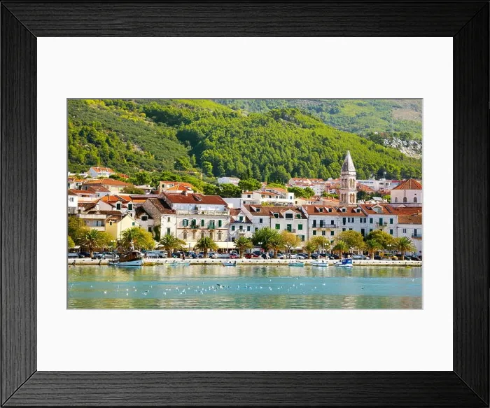 Framed Print : Makarska, Makarska Riviera - Croatia Framed Print : Makarska, Makarska Riviera - Croatia