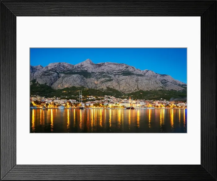 Framed Print : Makarska, Makarska Riviera - Croatia Framed Print : Makarska, Makarska Riviera - Croatia