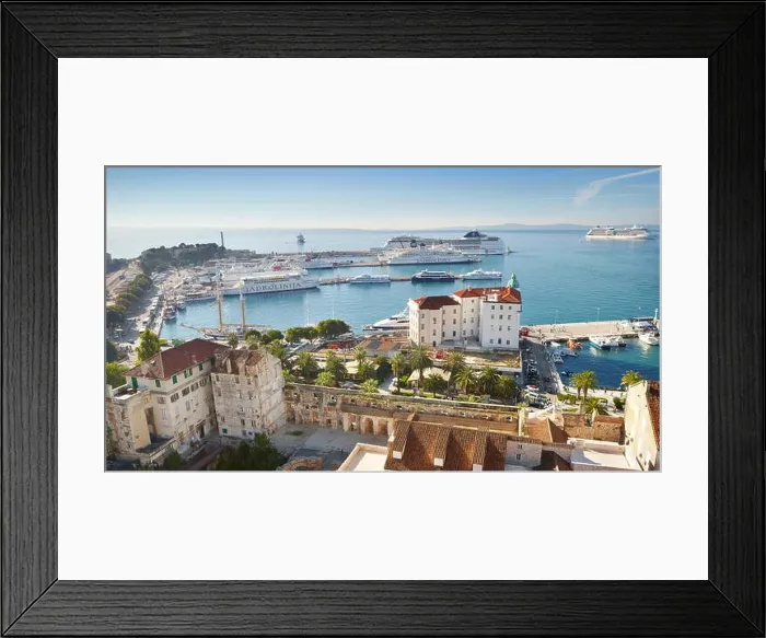 Framed Print : Split, Croatia, Europe Framed Print : Split, Croatia, Europe