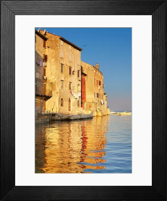 Framed Print : Rovinj Old Town, Croatia Framed Print : Rovinj Old Town, Croatia