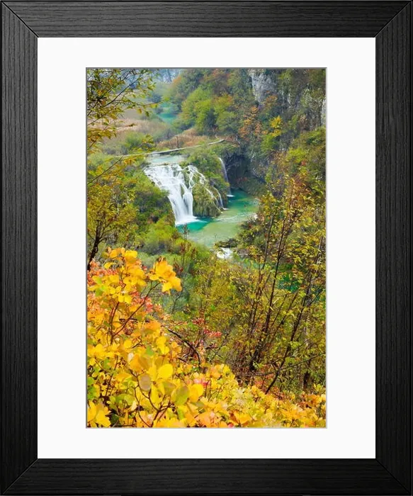Framed Print : Plitvice Lakes National Park, Croatia, Europe Framed Print : Plitvice Lakes National Park, Croatia, Europe