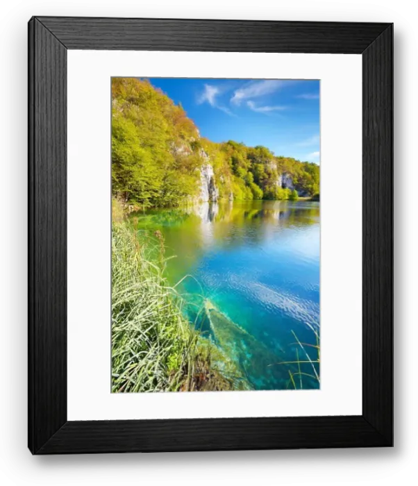 Framed Print : Plitvice Lakes National Park, Croatia, Europe Framed Print : Plitvice Lakes National Park, Croatia, Europe