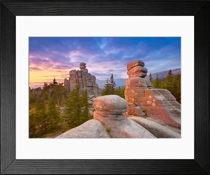 Framed Print : Sunrise at Karkonosze National Park, Poland, Europe Framed Print : Sunrise at Karkonosze National Park, Poland, Europe