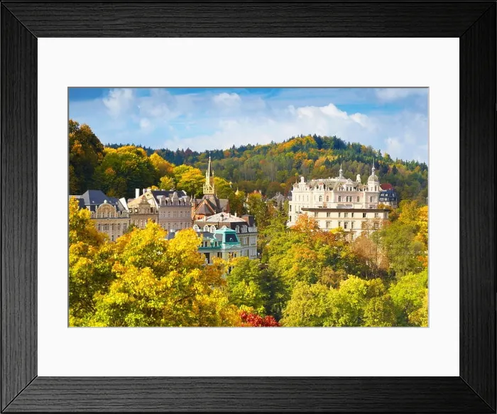 Framed Print : Karlovy Vary Spa, Bohemia, Czech Republic, Europe Framed Print : Karlovy Vary Spa, Bohemia, Czech Republic, Europe