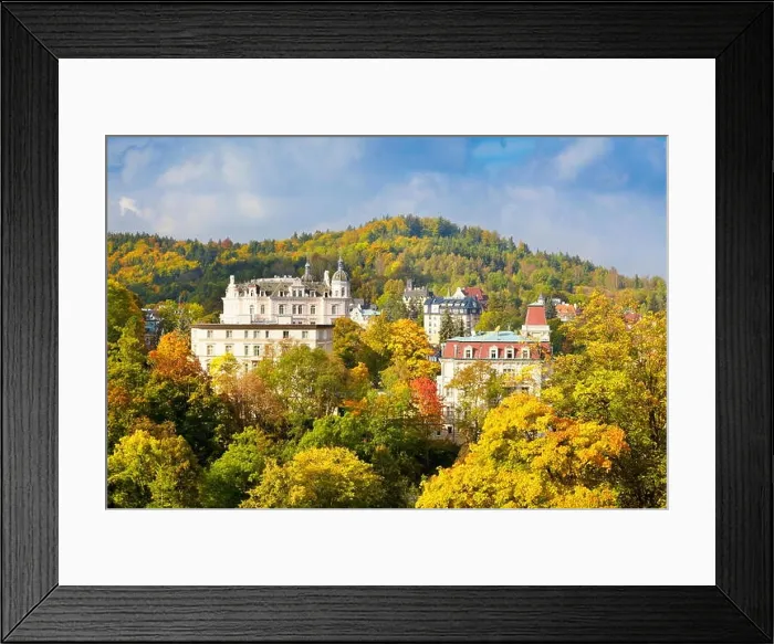 Framed Print : Karlovy Vary Spa, Bohemia, Czech Republic, Europe Framed Print : Karlovy Vary Spa, Bohemia, Czech Republic, Europe