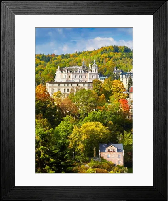 Framed Print : Karlovy Vary Spa, Bohemia, Czech Republic, Europe Framed Print : Karlovy Vary Spa, Bohemia, Czech Republic, Europe