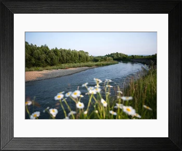 Framed Print : Dnisrter (Dnestr) river in western Ukraine in summer time. Ukrainian landscapes Framed Print : Dnisrter (Dnestr) river in western Ukraine in summer time. Ukrainian landscapes