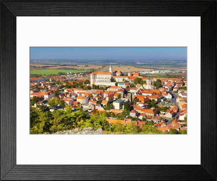 Framed Print : Mikulov, Czech Republic, Europe Framed Print : Mikulov, Czech Republic, Europe