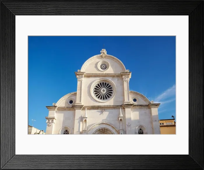 Framed Print : The Cathedral of St.James, Sibenik, Croatia, Europe Framed Print : The Cathedral of St.James, Sibenik, Croatia, Europe
