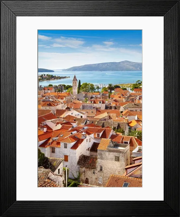 Framed Print : Trogir, Croatia, Europe Framed Print : Trogir, Croatia, Europe