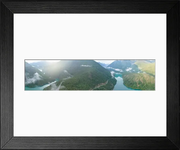 Framed Print : Rugged, forest-covered landscape surrounds Diablo Lake in North Cascades National Park. This mountainous region in Washington is absolutely beautiful Framed Print : Rugged, forest-covered landscape surrounds Diablo Lake in North Cascades National Park. This mountainous region in Washington is absolutely beautiful