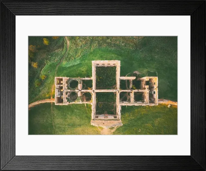 Framed Print : Ruzhany, Brest Region, Belarus. Cityscape Skyline In Autumn Sunny Evening. Bird's-eye View Of Ruzhany Palace. Famous Popular Historic Landmark Framed Print : Ruzhany, Brest Region, Belarus. Cityscape Skyline In Autumn Sunny Evening. Bird's-eye View Of Ruzhany Palace. Famous Popular Historic Landmark