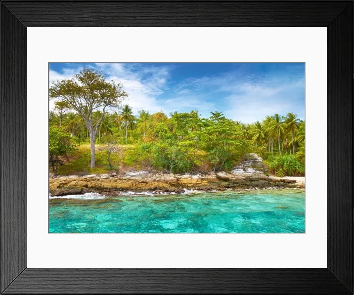 Framed Print : Thailand - small island at Phang Nga Bay Framed Print : Thailand - small island at Phang Nga Bay
