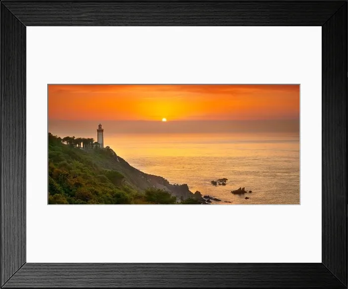 Framed Print : Cape Spartel Lighthouse at sunset, Tangier, Morocco Framed Print : Cape Spartel Lighthouse at sunset, Tangier, Morocco