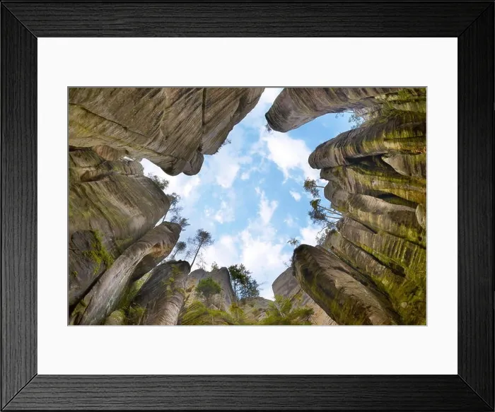 Framed Print : Adrspach Rock town, Teplicke Rocks, Czech Republic Framed Print : Adrspach Rock town, Teplicke Rocks, Czech Republic