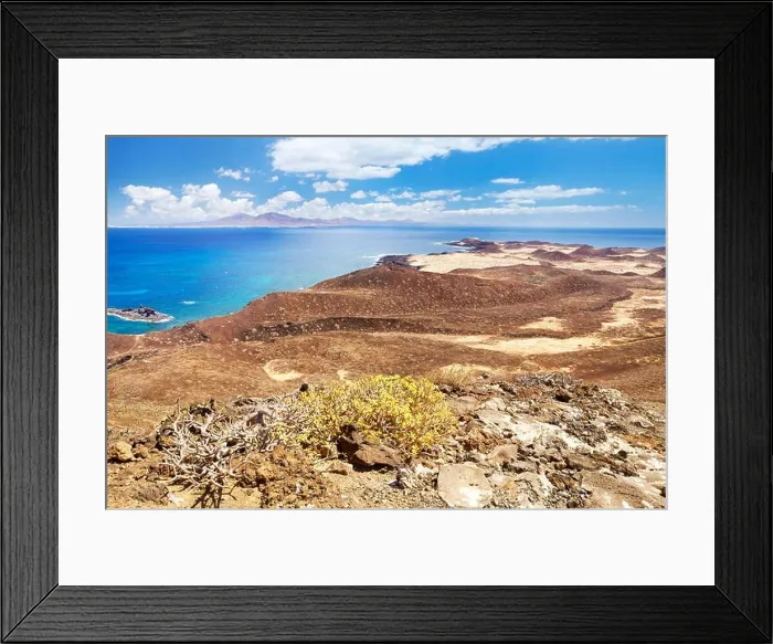 Framed Print : Lobos, small island near the Fuerteventura Island, Spain, Canary Islands Framed Print : Lobos, small island near the Fuerteventura Island, Spain, Canary Islands