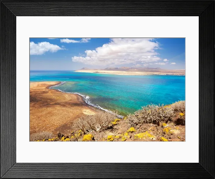 Framed Print : Lobos - small island near the Fuerteventura Island, Spain, Canary Islands Framed Print : Lobos - small island near the Fuerteventura Island, Spain, Canary Islands
