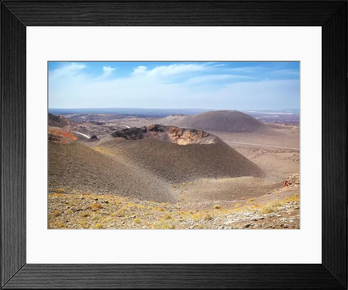 Framed Print : Lanzarote, landscape of Timanfaya National Park, Spain, Canary Islands Framed Print : Lanzarote, landscape of Timanfaya National Park, Spain, Canary Islands
