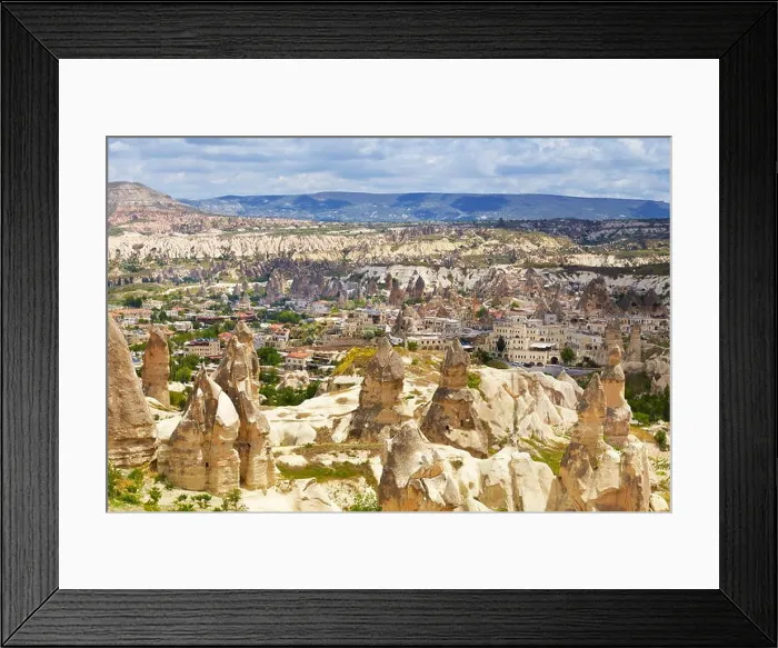 Framed Print : Cappadocia - Goreme National Park, Turkey, UNESCO Framed Print : Cappadocia - Goreme National Park, Turkey, UNESCO