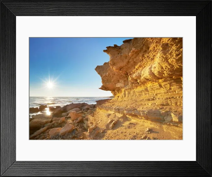 Framed Print : Kos - Dodecanese Islands, Greece, rocky shore near Limnionas village Framed Print : Kos - Dodecanese Islands, Greece, rocky shore near Limnionas village
