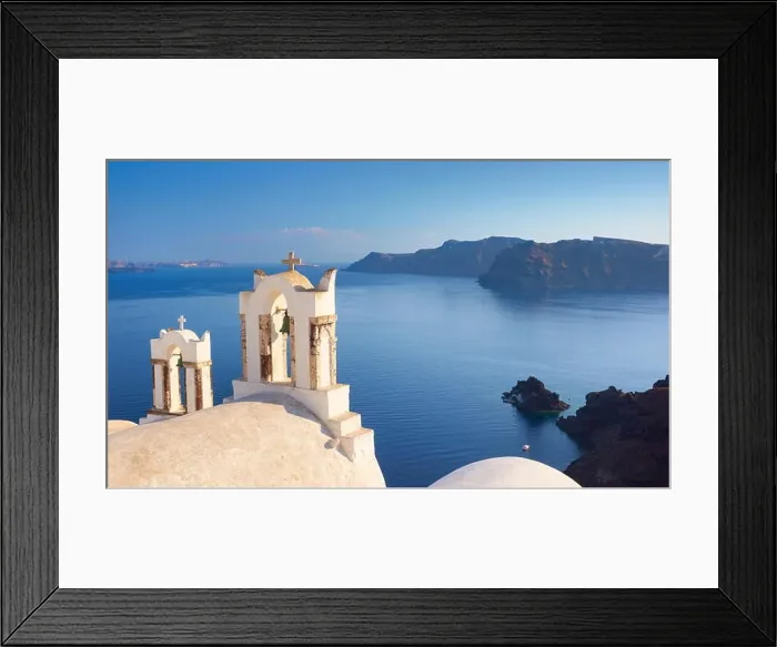 Framed Print : Oia Town, Santorini Island, Greece Framed Print : Oia Town, Santorini Island, Greece
