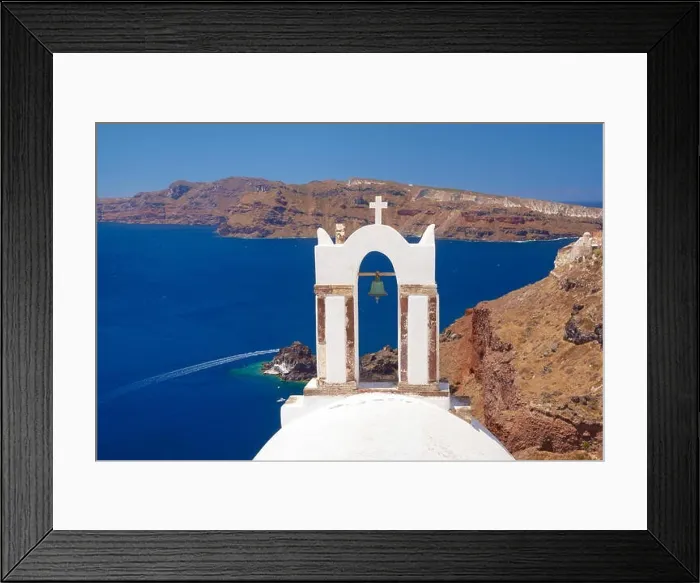 Framed Print : Oia Town, Santorini Island, Greece Framed Print : Oia Town, Santorini Island, Greece