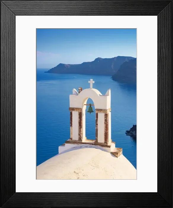 Framed Print : Oia Town, Santorini Island, Greece Framed Print : Oia Town, Santorini Island, Greece