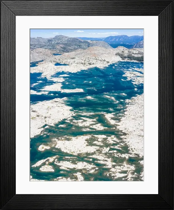 Framed Print : A beautiful mountain lake is found amid the Sierra Nevada Mountains in California. This wilderness area is not too far from Lake Tahoe Framed Print : A beautiful mountain lake is found amid the Sierra Nevada Mountains in California. This wilderness area is not too far from Lake Tahoe
