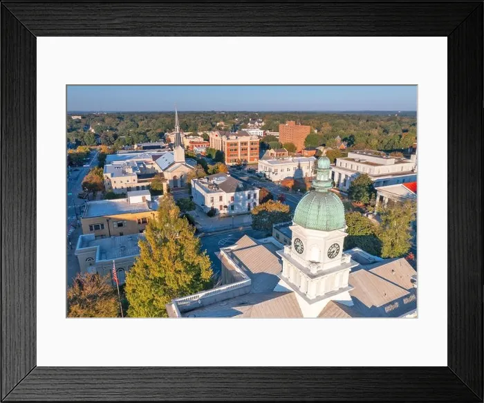Framed Print : Athens, Georgia, USA at dawn Framed Print : Athens, Georgia, USA at dawn