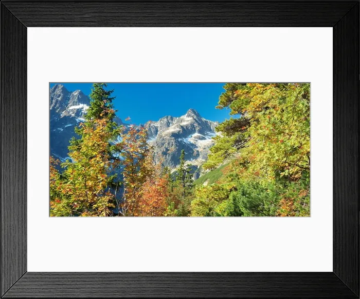 Framed Print : Autumn in Tatra mountains, Slovakia Framed Print : Autumn in Tatra mountains, Slovakia