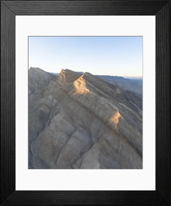 Framed Print : Late afternoon sunlight creates contrast on the gullies and ravines of the rocky, high desert not far from Las Vegas, Nevada Framed Print : Late afternoon sunlight creates contrast on the gullies and ravines of the rocky, high desert not far from Las Vegas, Nevada