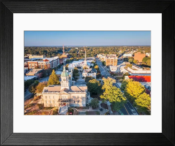 Framed Print : Athens, Georgia, USA at dawn Framed Print : Athens, Georgia, USA at dawn