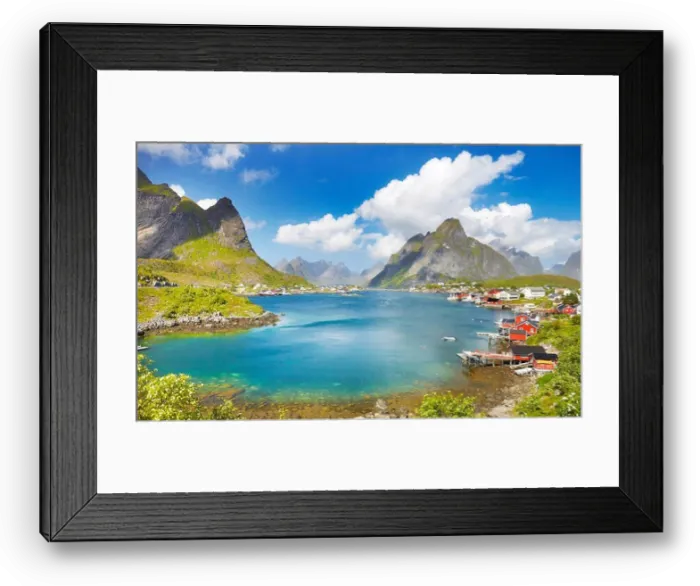 Framed Print : Lofoten Islands, Reine, Moskenes, Norway Framed Print : Lofoten Islands, Reine, Moskenes, Norway