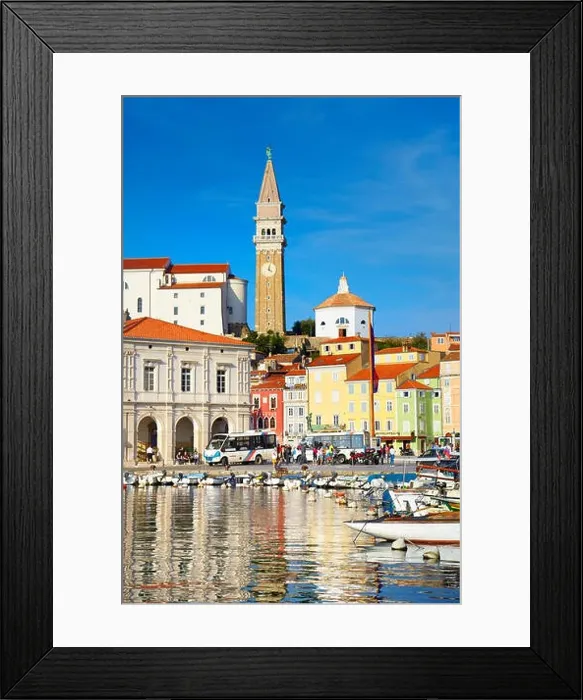 Framed Print : Piran, Slovenia Framed Print : Piran, Slovenia