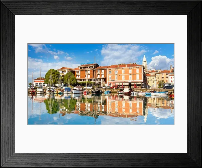 Framed Print : Izola Old Town, Slovenia Framed Print : Izola Old Town, Slovenia