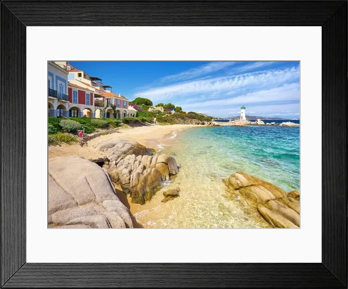 Framed Print : Palau Beach, Sardinia Island, Italy Framed Print : Palau Beach, Sardinia Island, Italy