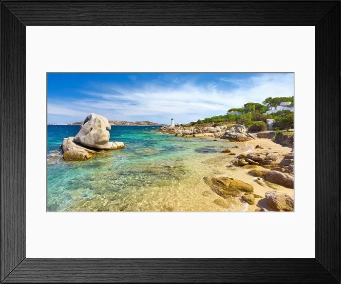 Framed Print : Sardinia Island - Palau Beach, Italy Framed Print : Sardinia Island - Palau Beach, Italy