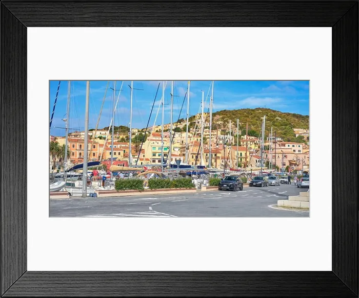 Framed Print : La Maddalena, view of the town and harbor, La Maddalena Island, La Maddalena Archipelago, Sardinia, Italy Framed Print : La Maddalena, view of the town and harbor, La Maddalena Island, La Maddalena Archipelago, Sardinia, Italy