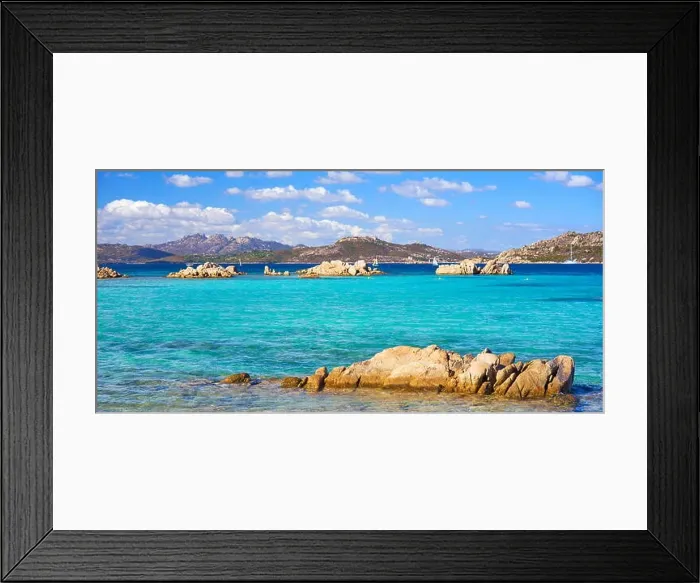 Framed Print : La Maddalena Archipelago National Park, Caprera Island, Sardinia, Italy Framed Print : La Maddalena Archipelago National Park, Caprera Island, Sardinia, Italy
