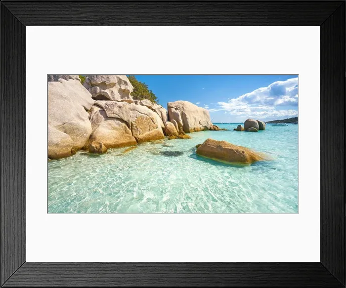 Framed Print : Santa Giulia Beach, Porto-Vecchio, East Coast of Corsica Island, France Framed Print : Santa Giulia Beach, Porto-Vecchio, East Coast of Corsica Island, France